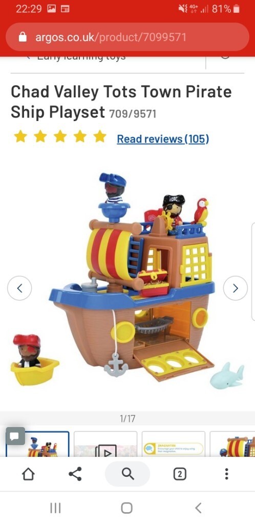 pirate presents for 4 year olds